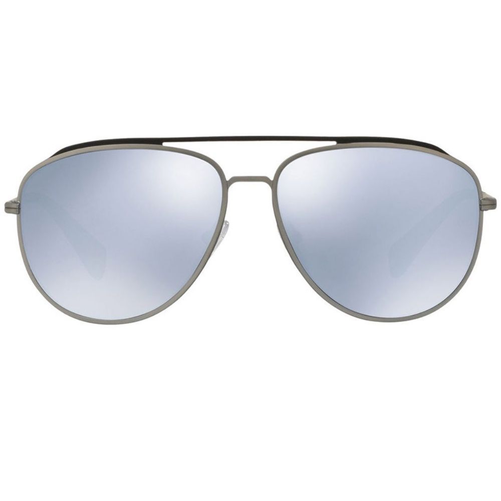 Prada Linea Rossa Sunglasses Rubber Grey Mirrored - Picture 2 of 6